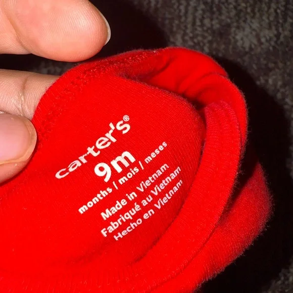 Carter's Red Patriotic Baby Bodysuit - Picture 2 of 2